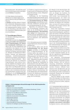 Vorschauseite 6: Resiliente Hygienestrukturen für die ambulante und stationäre Gesundheitsund Pflegeversorgung der Zukunft