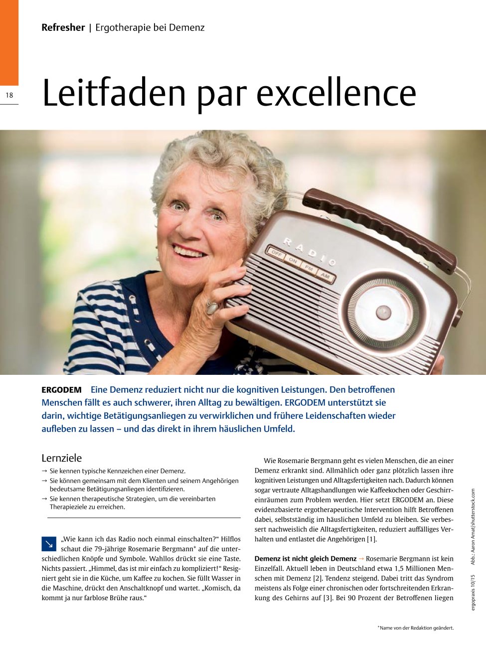Vorschauseite 1: Leitfaden par excellence ? Ergodem