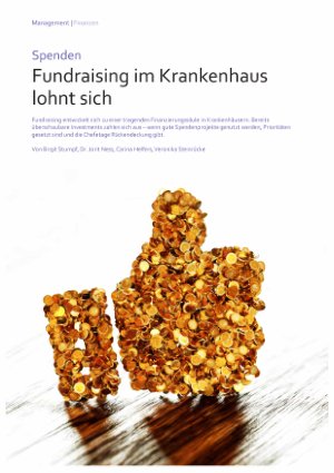 Vorschauseite 1: Spenden Fundraising im Krankenhaus lohnt sich
