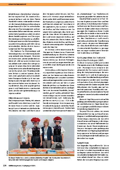 Vorschauseite 2: 4. WundD. A. CH DreiLänderKongress in Freiburg – „Der Mensch im Fokus“