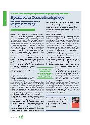 Vorschauseite 1: Spezifische Gesundheitspflege