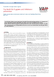Vorschauseite 1: Fachkraft für Hygiene und Infektionsprävention Sektion Hygiene in der ambulanten und stationären Krankenund Altenpflege/Rehabilitation der DGKH