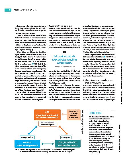 Vorschauseite 3: Grundlagen des Lernprozesses