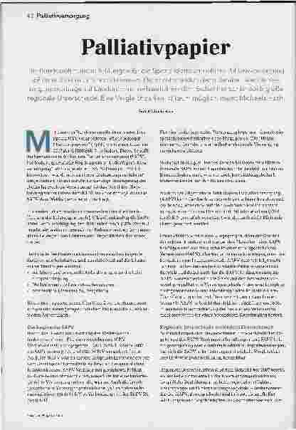 Vorschauseite 1: Palliativpapier