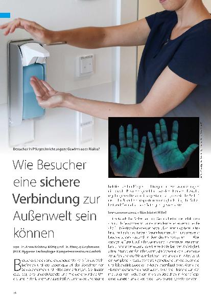 Vorschauseite 1: Wie Besucher eine sichere Verbindung zur Außenwelt sein können.
