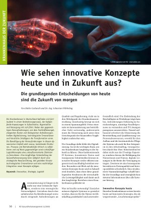 Vorschauseite 1: Wie sehen innovative Konzepte heute und in Zukunft aus?
