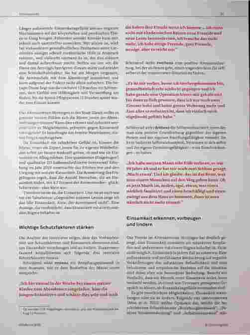 Vorschauseite 3: Einsamkeit im Alter als subjektives Leid. Wie erkennen, vorbeugen und lindern?