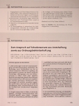 Vorschauseite 1: Zum Anspruch auf Schadensersatz aus Amtshaftung sowie aus Ordnungsbehördenhaftung