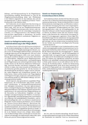 Vorschauseite 3: Wo steht die Kinderkrankenpflege 2026?