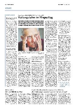 Vorschauseite 1: Haftungsfallen im Pflegealltag