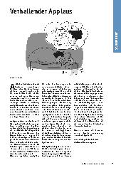 Vorschauseite 1: Verhallender Applaus