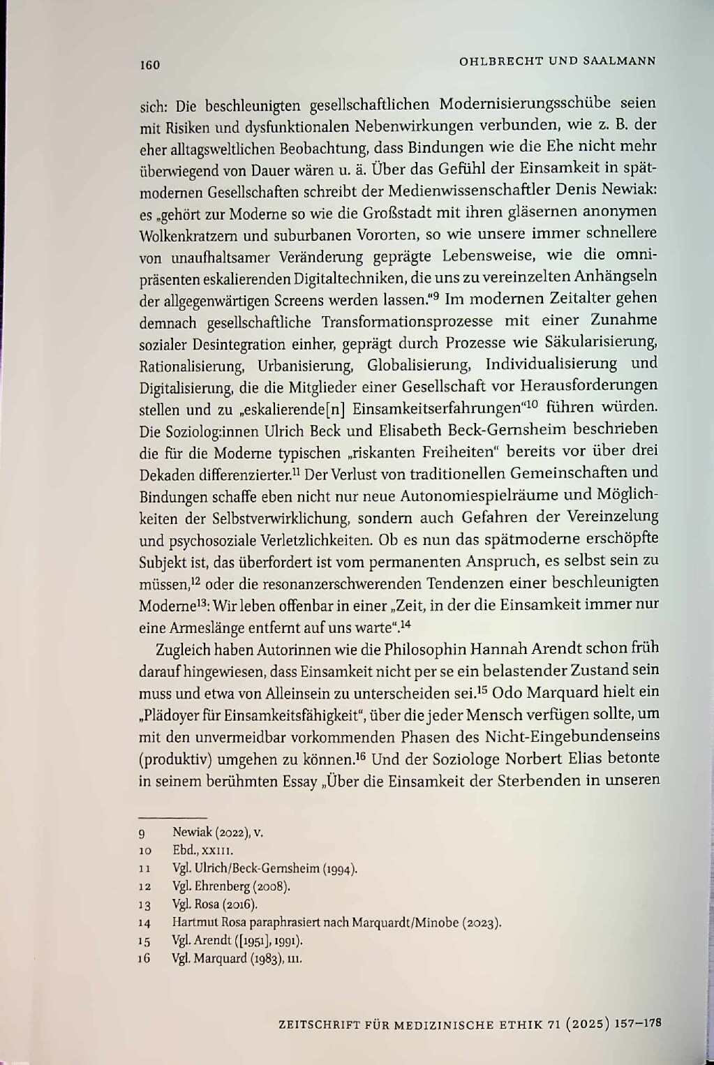 Vorschauseite 4: Ein soziologischer Blick auf das Phänomen Einsamkeit und dessen Auswirkungen auf die Gesundheit