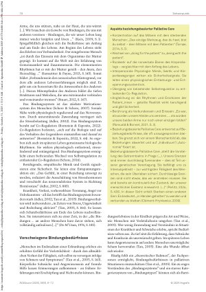 Vorschauseite 2: Die letzte Verbindung Beziehungsbasierte Palliative Care: Grundlagen und Perspektiven