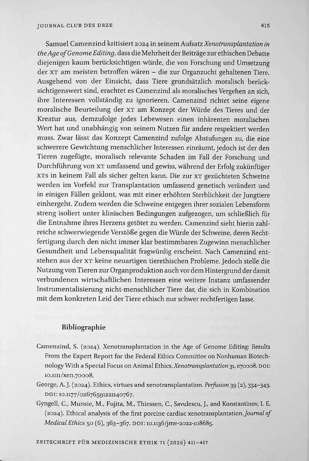 Vorschauseite 5: Schweine als Organquelle: Medizin- und tierethische Problemstellungen der kardialen Xenotransplantation