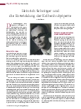 Vorschauseite 1: Heinrich Schnitger und die Entwicklung der Kolbenhubpipette
