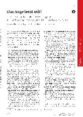 Vorschauseite 1: Das Auge lernt mit! Das Drehscheiben-Modell des „Cognitive Apprenticeship“-Konzepts im Universitätsspital Zürich