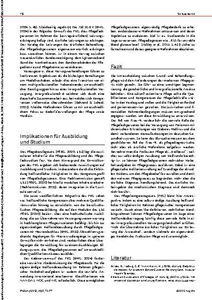 Vorschauseite 4: Ist Heilkunde Arztsache? Zwischen Arztentlastung und pflegerischer Selbständigkeit