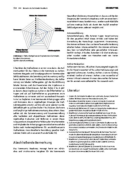 Vorschauseite 3: Community Readiness