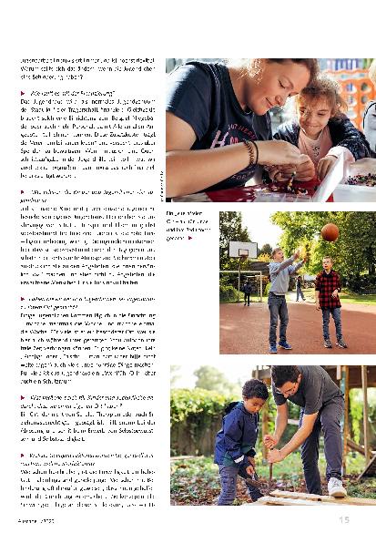 Vorschauseite 2: Kinderund Jugendarbeit improvisiert immer und ist höchst flexibel.