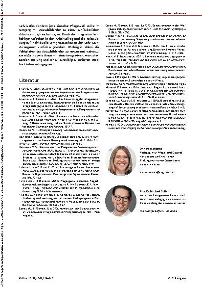 Vorschauseite 5: Wo ich lernen kann, will ich auch bleiben! Stärkung der Bleibebereitschaft durch eine lernförderliche Praxisumgebung