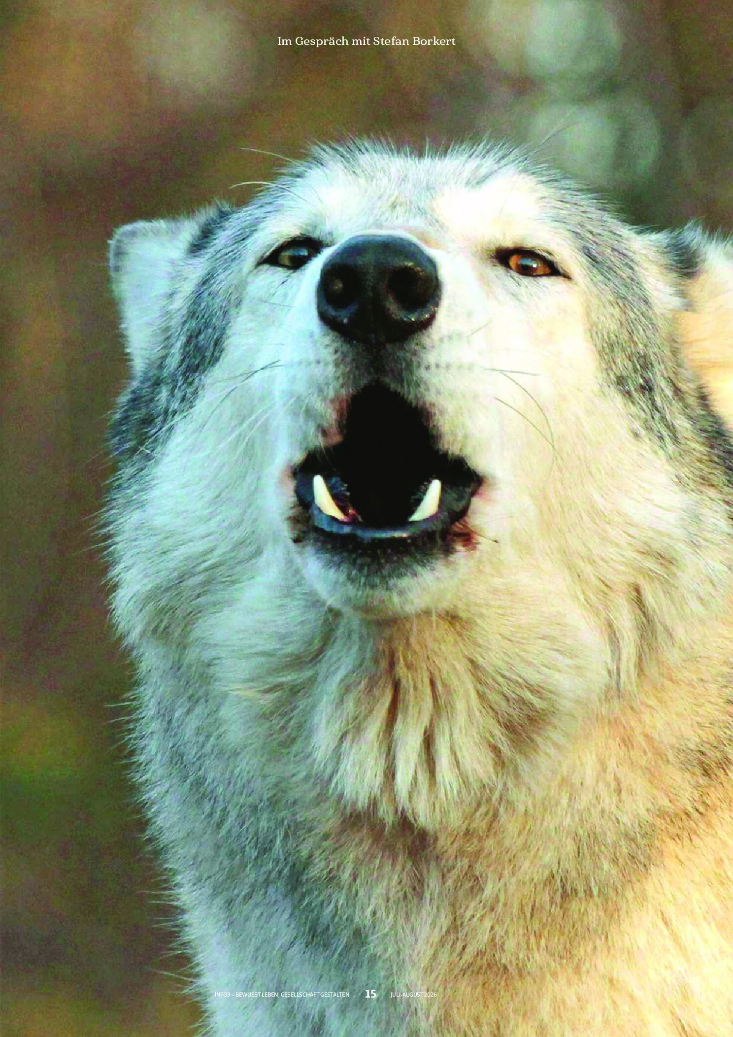 Vorschauseite 2: „Die Wölfe haben mich zur Wildnis gebracht“