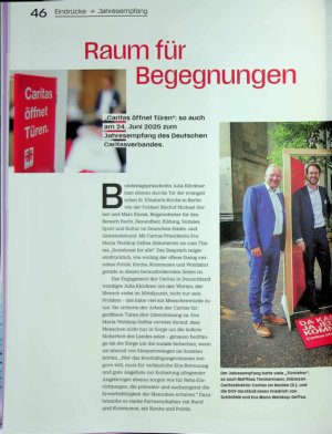 Vorschauseite 1: Raum für Begegnungen