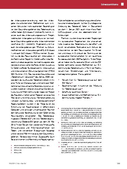 Vorschauseite 2: Hintergründe über die Rauchentwöhnung mit dem Fokus auf die Aufklärung über das alternative Tabakerzeugnis „E-Zigarette“.