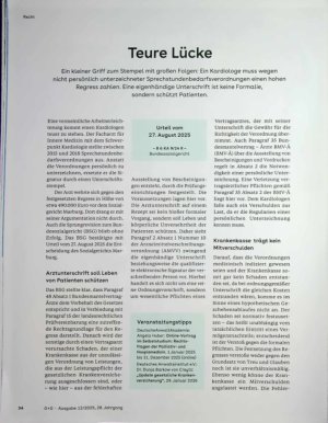 Vorschauseite 1: Teure Lücke