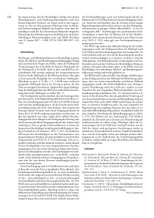 Vorschauseite 4: Unterbringung im psychiatrischen Krankenhaus oder in einer Entziehungsanstalt; Darlegungsanforderungen