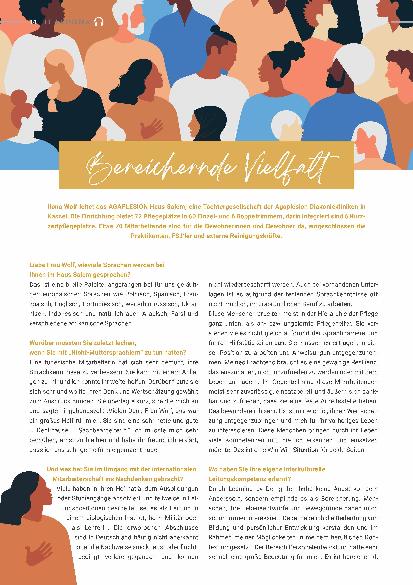 Vorschauseite 1: Bereichernde Vielfalt