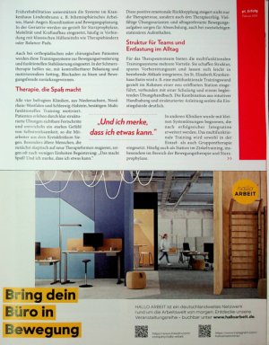 Vorschauseite 2: An die Wand trainiert Multifunktionales Training - flexibel, individuell, alltagsnah