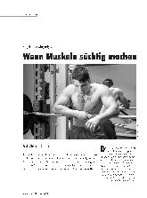 Vorschauseite 1: Sportund Muskelsucht: Wenn Muskeln süchtig machen