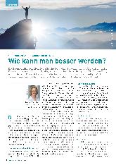 Vorschauseite 1: Serie Führung und Präventionskultur Teil 9: Wie kann man besser werden?