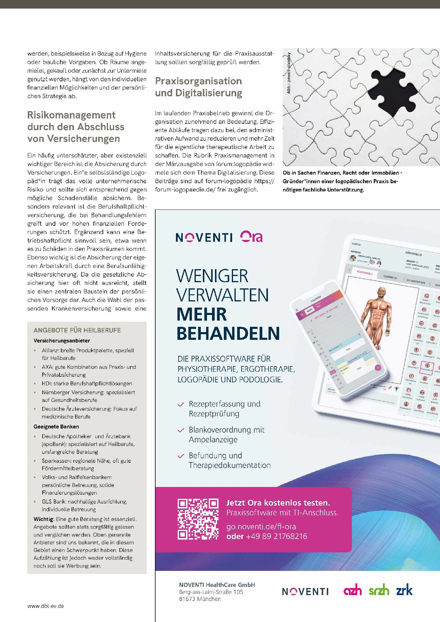 Vorschauseite 2: Mit Strategie zum Ziel: Gründung einer logopädischen Praxis