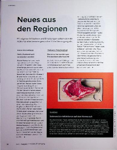 Vorschauseite 1: Corrected: Neues aus den Regionen