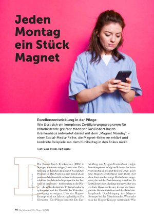 Vorschauseite 1: Jeden Montag ein Stück Magnet