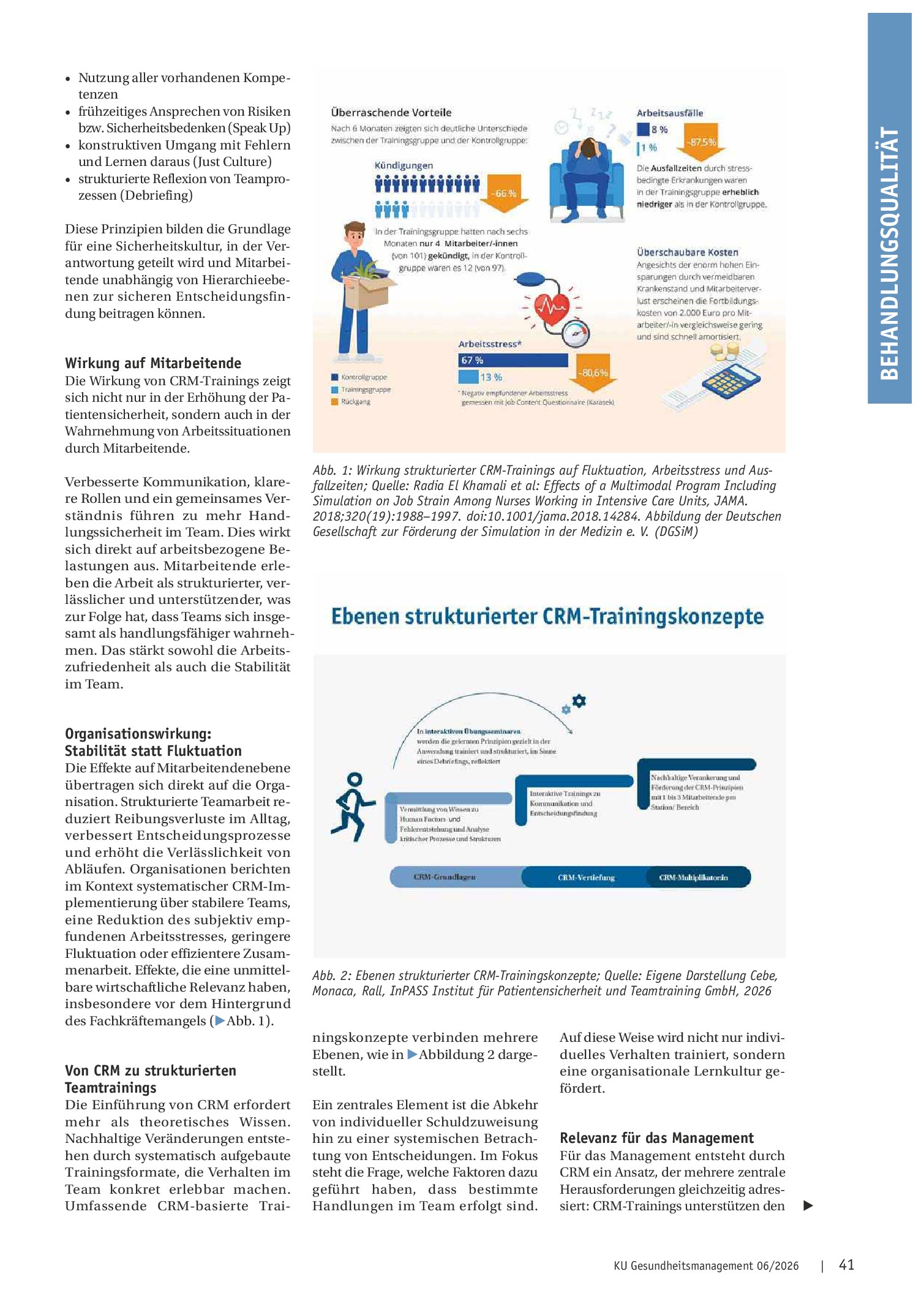 Vorschauseite 2: Teamarbeit entscheidet über Sicherheit: Wie Crew Resource Management Kliniken stabiler und leistungsfähiger macht