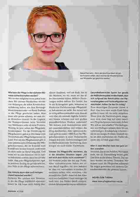 Vorschauseite 2: "Wir werden jeden brauchen"