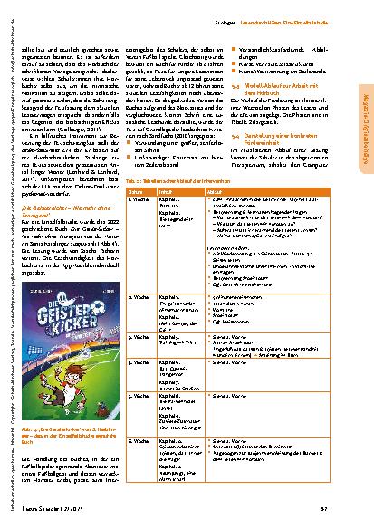 Vorschauseite 6: Lesen durch Hören. Eine Einzelfallstudie