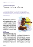 Vorschauseite 1: Krankenhausplanung (Un-)verzichtbare Zahlen