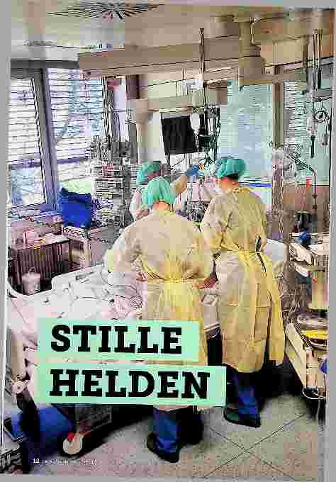 Vorschauseite 1: STILLE HELDEN Wie die Pflege gegen das Coronavirus kämpft