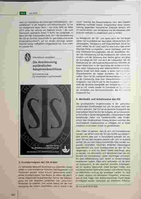 Vorschauseite 4: 90 Jahre ISD: der strukturelle und inhaltliche Wandel des Internationalen Sozialdienstes von den Anfängen bis heute - Teil I