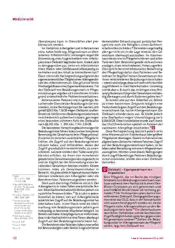 Vorschauseite 4: Betäubungsmittel(straf)recht in Medizin und Pflege