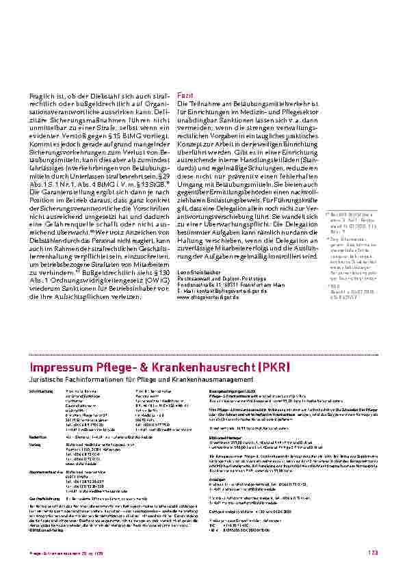 Vorschauseite 5: Betäubungsmittel(straf)recht in Medizin und Pflege