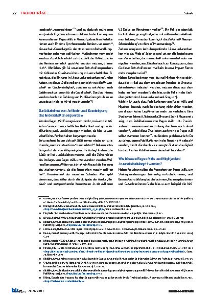 Vorschauseite 4: Wie Hijacked Journals und Paper Mills den wissenschaftlichen State-of-the-Art verunreinigen