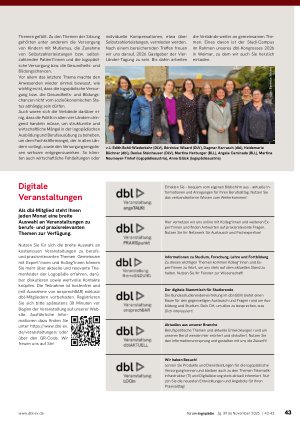Vorschauseite 2: Aktuelle berufspolitische Aktivitäten des Verbandes in Bund und Ländern