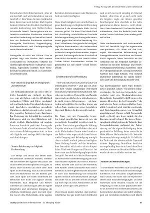 Vorschauseite 4: Pornografie: Der blinde Fleck unserer Gesellschaft1 Sexuelle Gewalt, Missbrauch, Sexismus, Rassismus – Warum wird in frei zugänglicher Pornografie toleriert und normalisiert, was…