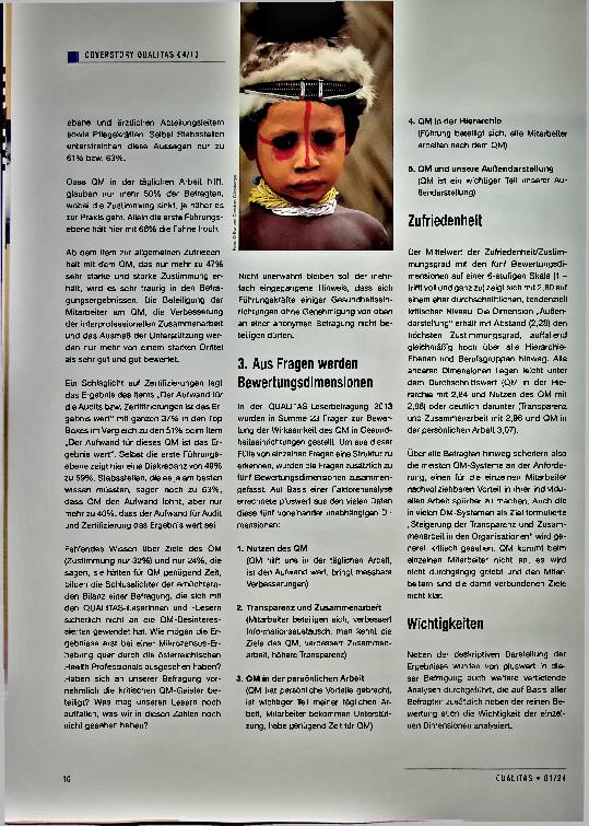 Vorschauseite 5: Falsche Pferde Ergebnisse der ersten QUALITAS-Leser-Befragung zur Wirksamkeit von QM-Systemen The corrected text is: "Falsche Ergebnisse der ersten QUALITAS-Leser-Befragung zur Wi…