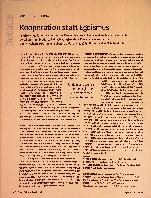 Vorschauseite 1: Kooperation statt Egoismus