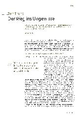 Vorschauseite 1: Der Weg ins Ungewisse